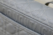 SMALL CARO BAG GRAY SUPPLE CANNAGE CALFSKIN