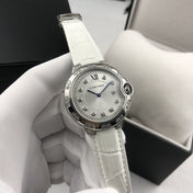 BALLON BLEU 36MM STEEL CASE DIAMOND NUMERALS