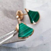 DIVAS DREAM EARRINGS PINK GOLD