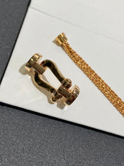 FORCE 10 MULTICHAIN PINK GOLD BRACELET