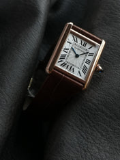 TANK MUST PINK GOLD BURGUNDY CROCODILE