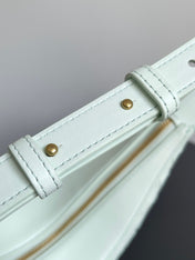 BV SMALL DROP 32CM LIGHT BLUE LAMBSKIN
