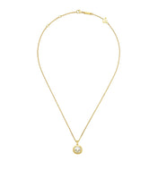 HAPPY PEDANT GOLD 3 DIAMOND NECKLACE