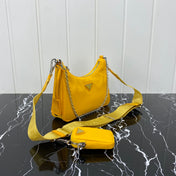 PRA HOBO 22 BAG IN AMBER YELLOW RE-NYLON