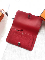 HM Dogon Wallet 20 Red Togo Shw