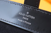 LV 25S ASTUCCIO PER 3 OROLOGI 20 IN BLACK DAMIER GRAPHITE CALFSKIN