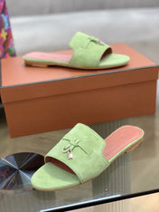 LP SUMMER CHARMS SANDALS MINT SUEDE