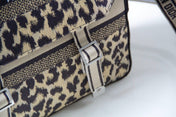 CAMP DOUBLE BUCKLE BAG 28 IN MIZZA BEIGE CANVAS