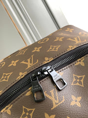 DISCOVERY BACKPACK 40 IN BROWN MONOGRAM CANVAS RUBBER LOGO