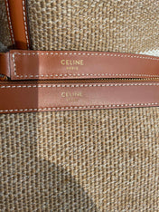 BUCKET 25 IN PRINTED CANVAS BROWN WHITE