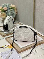 VIBE HOBO 22 BAG IN WHITE CALFSKIN