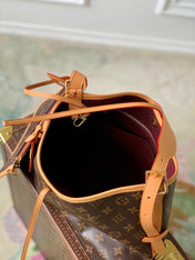 CARRYALL PM 29 BROWN BEIGE MONOGRAM CANVAS
