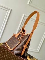 CARRYALL PM 29 BROWN BEIGE MONOGRAM CANVAS