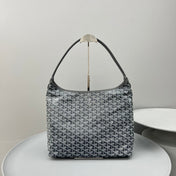 HOBO BOHÈME 34 IN GREY GOYARDINE CANVAS AND CALFSKIN