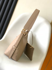 CARRYALL PM 29 BEIGE MONOGRAM GRAINED COWHIDE LEATHER
