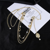 CHANEL 25S CHAIN BELT WITH PEARL 610546