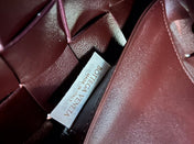MEDIUM 28 CASSETTE CHOCOLATE BROWN LAMBSKIN