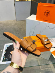 Giulia Sandal Tan Calfskin