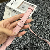 TRIOMPHE TEEN 18 PINK PASTEL COWHIDE LEATHER