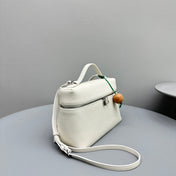 Extra Pocket L27 White Cowhide Shw