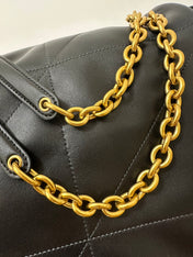 JAMIE 43 LARGE LAMBSKIN BLACK