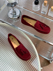 LP DOT SOLE WALK LOAFERS JAM SUEDE