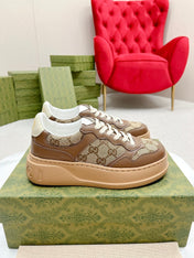 GG TRAINER CARAMEL CALFSKIN