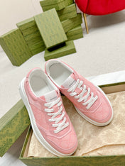 GG TRAINER LIGHT PINK CALFSKIN