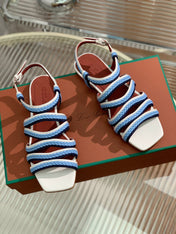 LP SPRIGHTLY CHARMS SANDAL SKY CALFSKIN