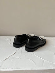 SL LE LOAFER BLACK AND WHITE CALFSKIN