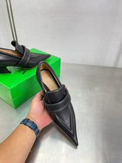 HIGH PUMP 35 MM IN BLACK CALFSKIN