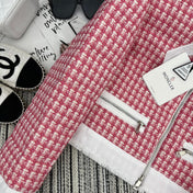 MONCLER 25S TWEED DOWN HOODED JACKET 255