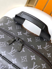 DISCOVERY BACKPACK 41 IN BLACK MONOGRAM MACASSAR CANVAS AND CALFSKIN