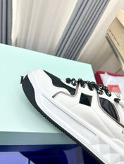 One Stud Xl Low-Top Sneaker Black White Nappa Leather Fabric