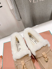 LP SUMMER CHARMS WALK LOAFERS CAMEL FLEECE