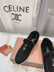 LP SUMMER CHARMS WALK LOAFERS BLACK FLEECE