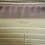 INTRECCIATO 30 IN LIGHT GREY LAMBSKIN