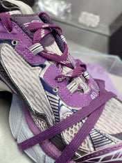 3XL SNEAKER IN PURPLE MIX GRAY MESH AND POLYURETHANE