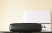 CHANEL 25S TOTE 30 CM IN BLACK LAMBSKIN WITH GOLD HARDWARE