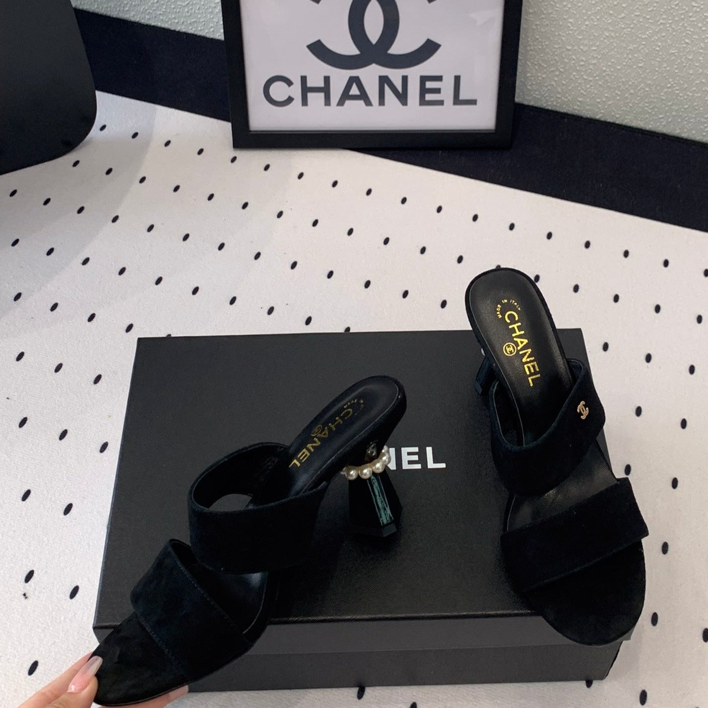 MULES black 1 LAMBSKIN 02
