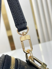 MINI BUMBAG 17 IN BLACK MONOGRAM EMPREINTE LEATHER GOLD HARDWARE