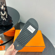 CHYPRE SANDAL WHITE MIX BLACK CALFSKIN SPECIAL