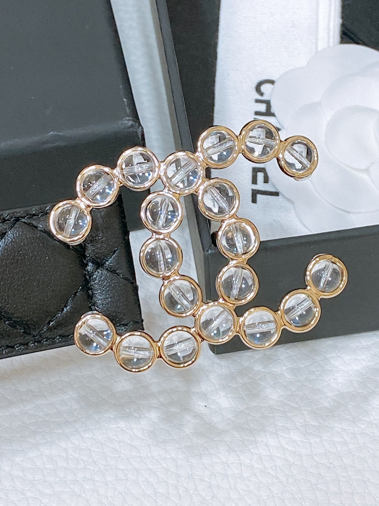 CHANEL 26S BELT 30 MM IN BLACK CALFSKIN 670902