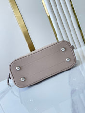FLORE 28 IN GALET PERFORATED CALFSKIN