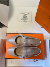 KLEO SLINGBACK IN CREPE PINK CALFSKIN