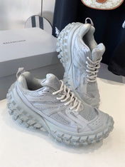 CHUNKY SNEAKERS IN BOMBAY GRAY POLYURETHANE, POLYESTER AND NYLON