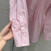 PRADA PREMIUM SHIRT DRESS WITH WAISTED DESIGN 276303