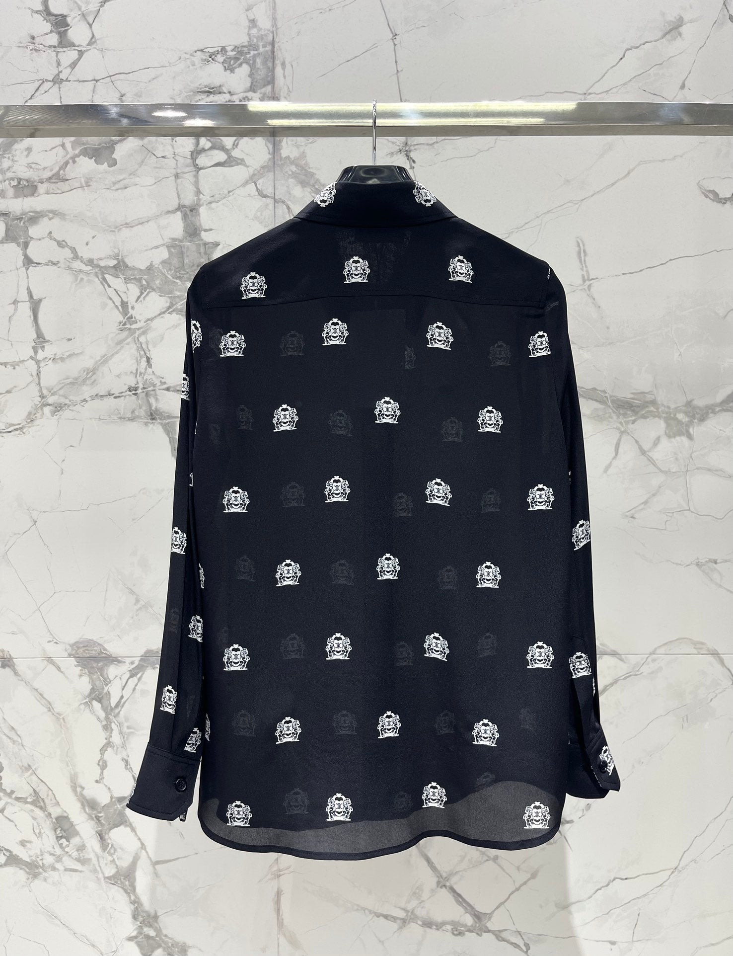 CELINE 26S SILK SHIRT 654