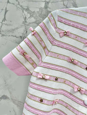 CHANEL 25S SHORT-SLEEVE CARDIGAN STYLE 111