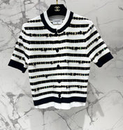 CHANEL 25S SHORT-SLEEVE CARDIGAN STYLE 106